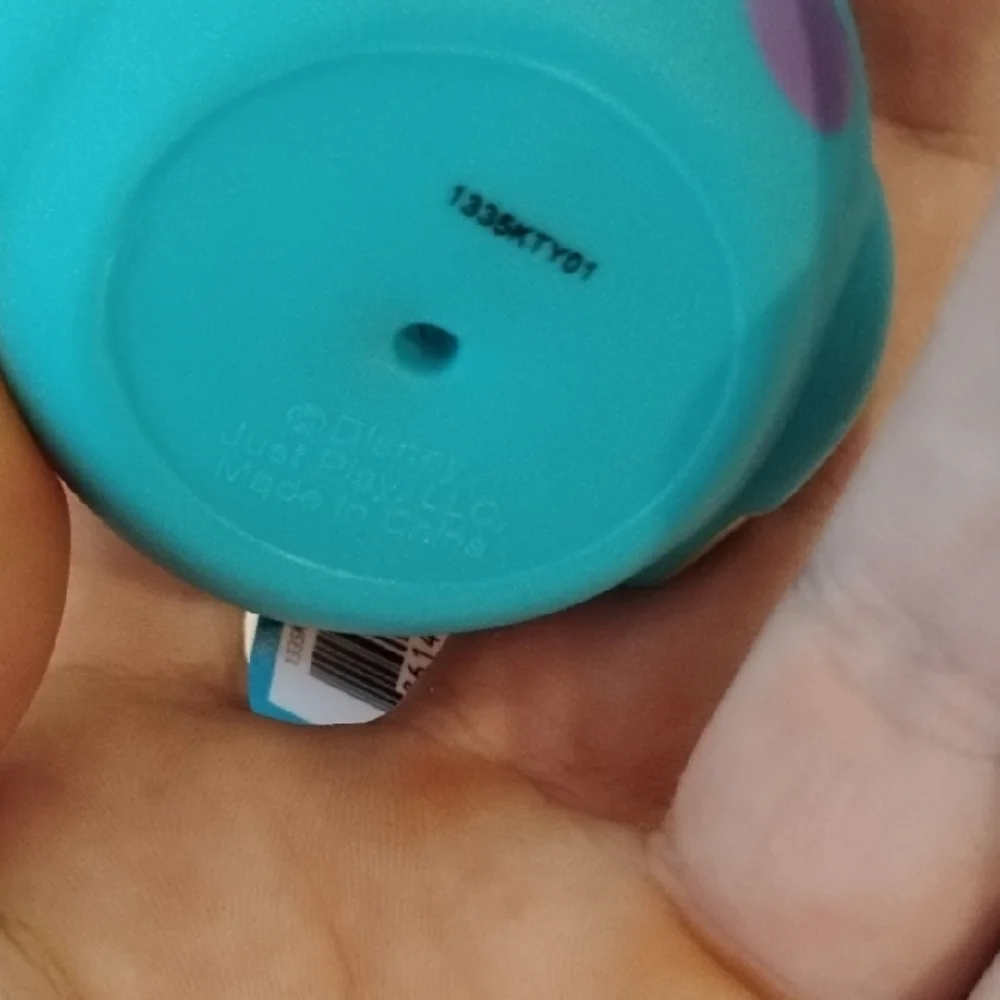 Disney Blue and Purple Sulley-Inspired Duck